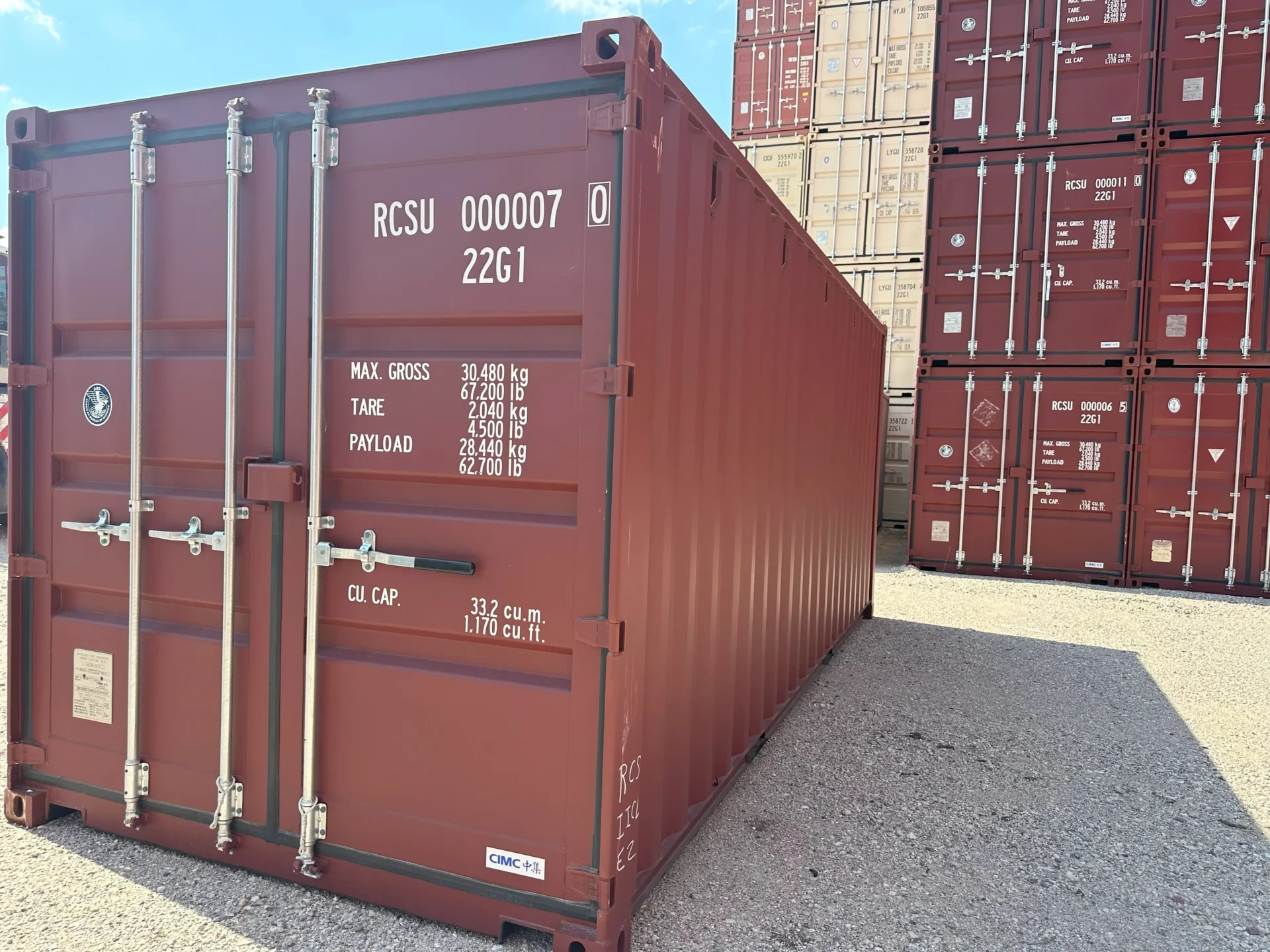 20 Foot Shipping Containers